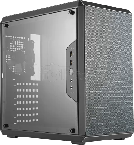 Photo de Boitier Moyen Tour ATX Cooler Master MasterBox Q500L avec panneau vitré (Noir)