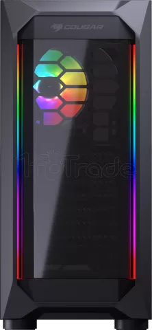 Boitier Moyen Tour ATX iTek Oxygene RGB avec panneau vitré (Noir