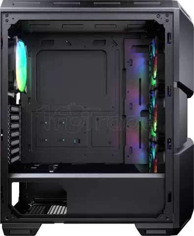 Photo de Boitier Moyen Tour ATX Cougar MX440-G Plus RGB avec panneaux vitrés (Noir)