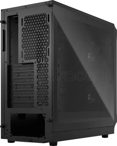 Photo de Boitier Moyen Tour ATX Fractal Design Focus 2 avec panneau vitré (Noir)