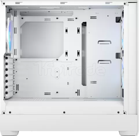 Photo de Boitier Moyen Tour ATX Fractal Design Pop Air RGB avec panneau vitré (Blanc)