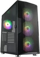 Photo de Boitier Moyen Tour ATX FSP CUT592 RGB avec panneau vitré (Noir)