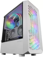 Photo de Boitier Moyen Tour ATX Mars Gaming MC-Tor RGB avec panneau vitré (Blanc)