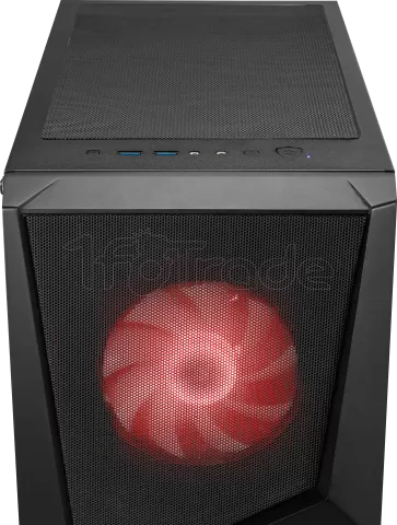 Photo de Boitier Moyen Tour ATX MSI Mag Forge 100R RGB avec panneau vitré (Noir)