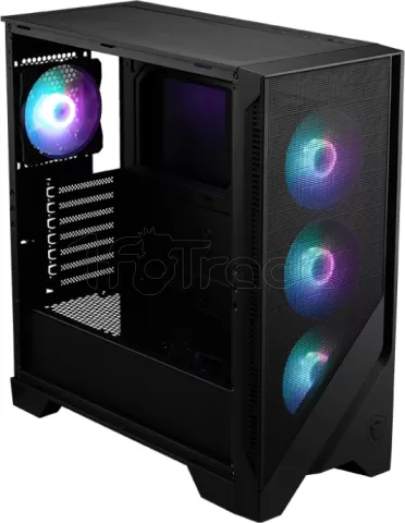 Photo de Boitier Moyen Tour ATX MSI Mag Forge 320R Airflow RGB avec panneau vitré (Noir)