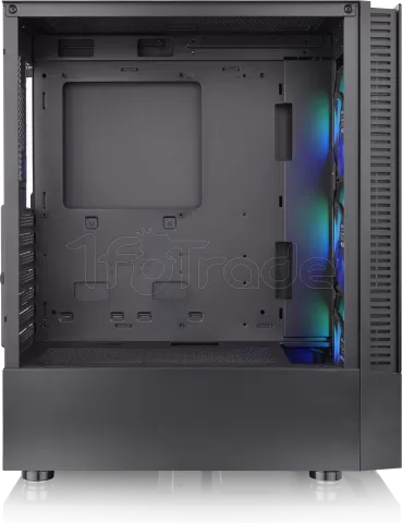 Photo de Boitier Moyen Tour ATX Thermaltake View 200 TG RGB avec panneau vitré (Noir)