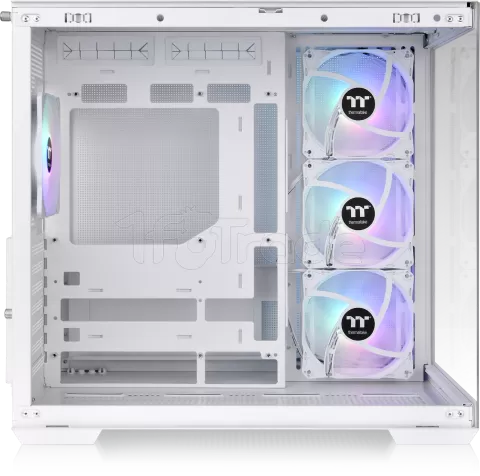 Photo de Boitier Moyen Tour ATX Thermaltake View 380 TG RGB avec panneau vitré (Blanc)