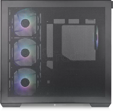 Photo de Boitier Moyen Tour ATX Thermaltake View 380 TG RGB avec panneau vitré (Noir)