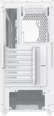 Photo de Boitier Moyen Tour ATX Xigmatek Elite One RGB avec panneaux vitrés (Blanc)