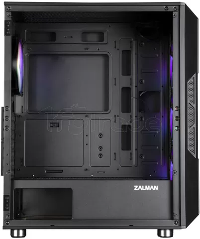 Photo de Boitier Moyen Tour ATX Zalman I3 Neo aRGB avec panneau vitré (Noir)