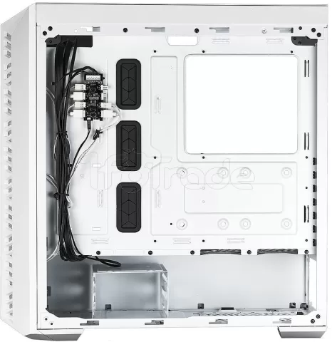 Photo de Boitier Moyen Tour E-ATX Cooler Master MasterBox MB520 Mesh RGB avec panneau vitré (Blanc)