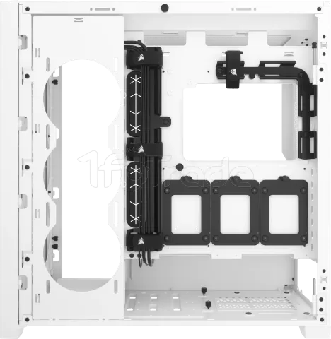 Photo de Boitier Moyen Tour E-ATX Corsair 5000D Core Airflow avec panneau vitré  (Blanc)