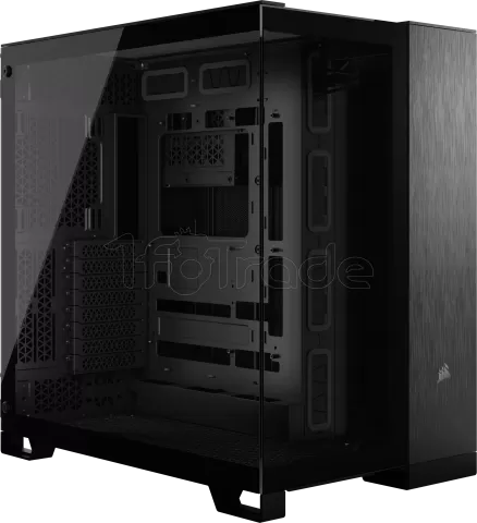 Photo de Boitier Moyen Tour E-ATX Corsair 6500X avec panneaux vitrés (Noir/Gris)