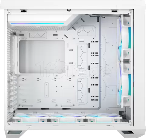 Photo de Boitier Moyen Tour E-ATX Fractal Design Torrent RGB avec panneau vitré (Blanc)