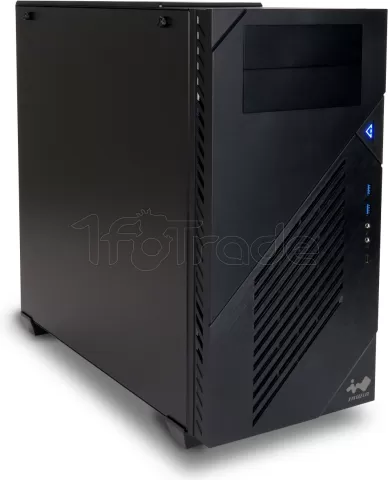 Photo de Boitier Moyen Tour E-ATX InWin C200 avec panneau vitré (Noir)