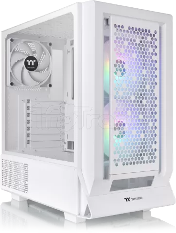 Photo de Boitier Moyen Tour E-ATX Thermaltake Ceres 350 MX RGB avec panneaux vitrés (Blanc)