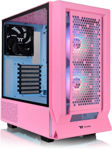 Photo de Boitier Moyen Tour E-ATX Thermaltake Ceres 350 MX RGB avec panneaux vitrés (Rose)