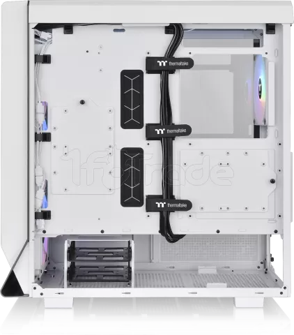 Photo de Boitier Moyen Tour E-ATX Thermaltake Ceres 500 RGB avec panneau vitré (Blanc)