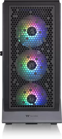 Photo de Boitier Moyen Tour E-ATX Thermaltake Ceres 500 RGB avec panneau vitré (Noir)