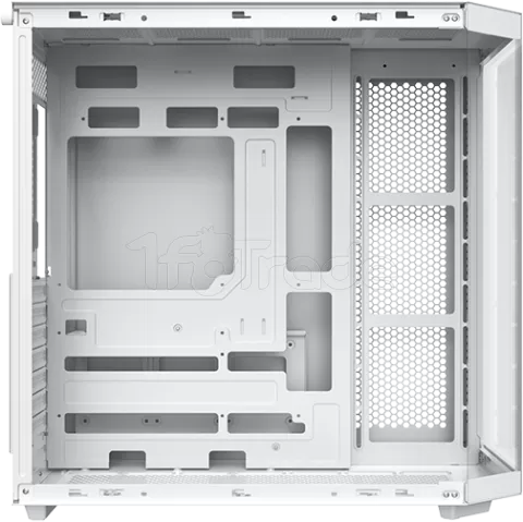 Photo de Boitier Moyen Tour E-ATX Xigmatek Cubi II RGB avec panneaux vitrés (Blanc)