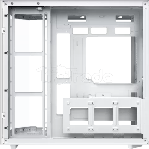 Photo de Boitier Moyen Tour E-ATX Xigmatek Cubi II RGB avec panneaux vitrés (Blanc)