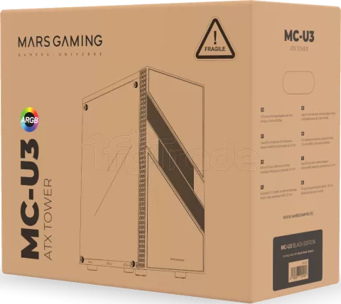 MC-U3 XL GAMING MIDTOWER - Mars Gaming