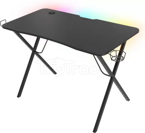 Photo de Bureau Gamer Genesis Holm 200 RGB (Noir)