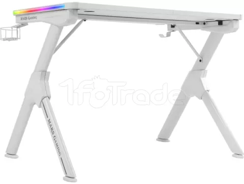 Photo de Bureau Gamer Mars Gaming MGD RGB (Blanc)