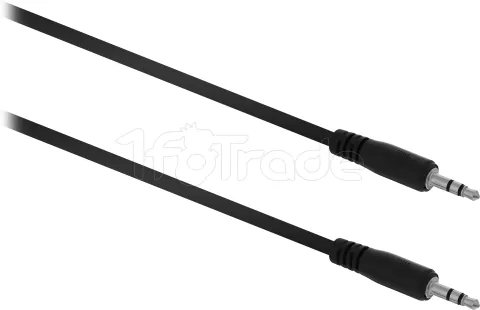 Photo de Câble audio Jack 3,5mm T'nB 5m M/M (Noir)