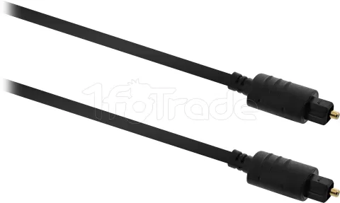 Photo de Cable audio optique T'nB Toslink M/M 1m (Noir)