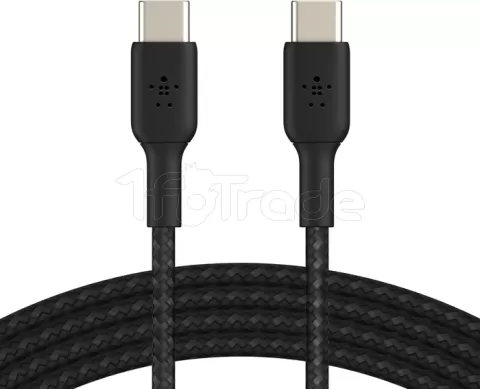 Photo de Câble Belkin BoostCharge USB-C 1m M/M 60W (Noir)