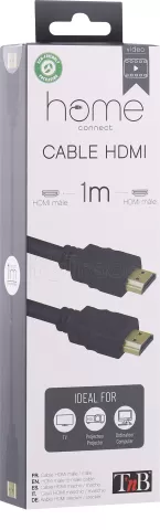 Photo de Cable HDMI 2.0 T'nB M/M 1m (Noir)