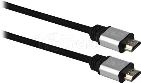 Photo de Cable HDMI 2.0 T'nB M/M 2m (Noir/Gris)