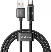 Photo de Câble Mcdodo USB-A/C 1,2m M/M avec écran (Noir)