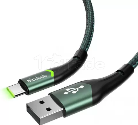 Photo de Câble Mcdodo USB-A/C 1m M/M (Vert)