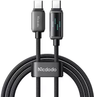 Photo de Câble Mcdodo USB-C avec écran 1,2m M/M 100W (Noir)