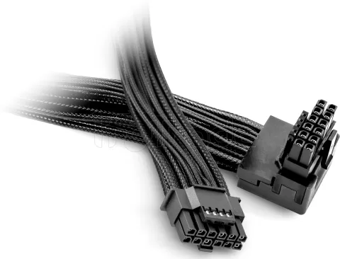 Photo de Cable modulaire be quiet! 12VHPWR coudé 90° (Noir)