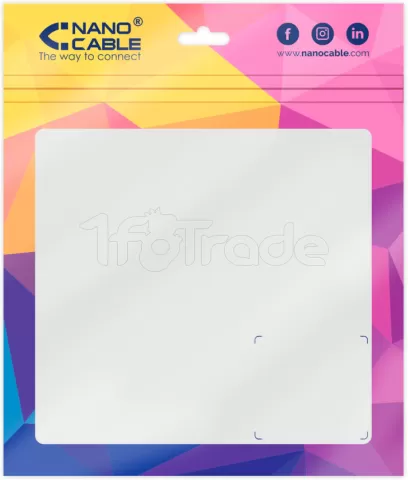 Photo de Câble Nanocable HDMI 2.0 M/M 5m (Noir/Bleu)