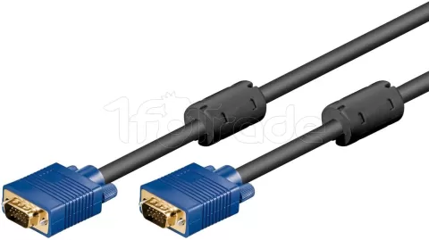 Photo de Cable S-VGA Goobay 10m M/M (Noir)