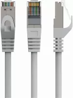 Photo de Câble/Cordon réseau CableXpert RJ45 Catégorie 6 FTP (F/UTP) Droit 50cm (Gris)