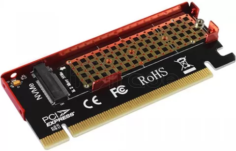 Photo de Carte Controleur PCIe 4.0 16x Axagon PCEM2-S pour NVMe M.2