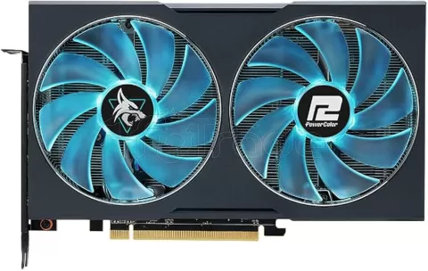 Photo de Carte Graphique AMD PowerColor Radeon RX 7600 XT Hellhound 16Go