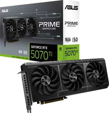 Photo de Carte Graphique Asus GeForce RTX 5070 Ti Prime