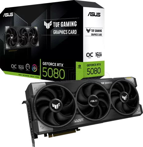 Photo de Carte Graphique Asus GeForce RTX 5080 Tuf Gaming OC