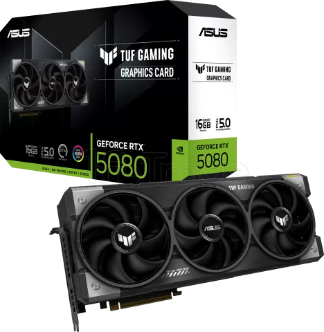 Photo de Carte Graphique Asus GeForce RTX 5080 Tuf Gaming