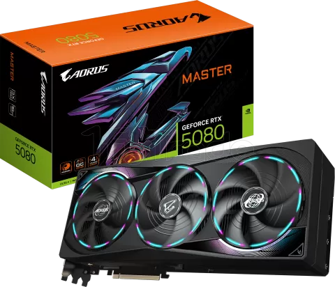 Photo de Carte Graphique Gigabyte GeForce RTX 5080 Aorus Master