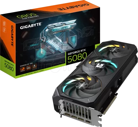 Photo de Carte Graphique Gigabyte GeForce RTX 5080 Gaming OC