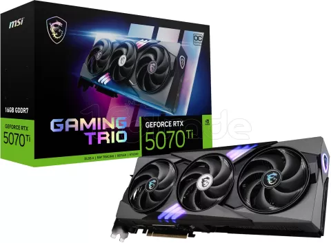 Photo de Carte Graphique MSI GeForce RTX 5070 Ti Gaming Trio OC Plus