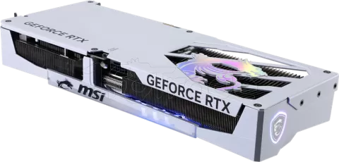 Photo de Carte Graphique MSI GeForce RTX 5080 Gaming Trio OC White