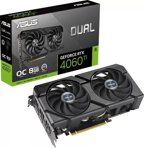 Photo de Carte Graphique Nvidia Asus GeForce RTX 4060 Ti Dual Evo OC 8Go